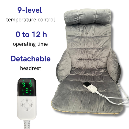 6002 : Premium heated chair cushion | 9 levels