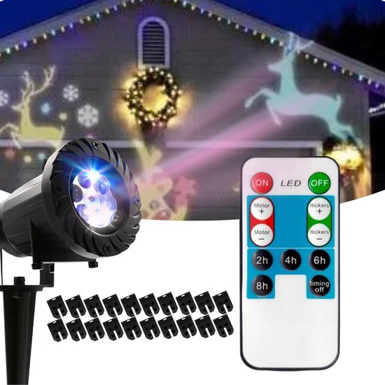 Iluminacja Świąteczna LED z Pilotem