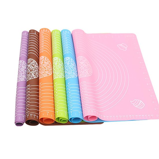 185 : SILICONE TABLE, MAT KITCHEN MAT, THICK SIZE 40×55