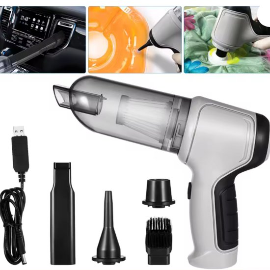 Bezworkowy odkurzacz samochodowy bezprzewodowy