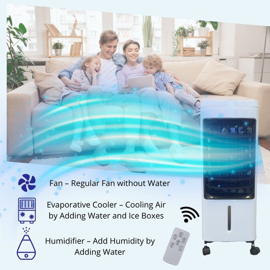 Klimator, nawilżacz i oczyszczacz powietrza ADM 3-w-1