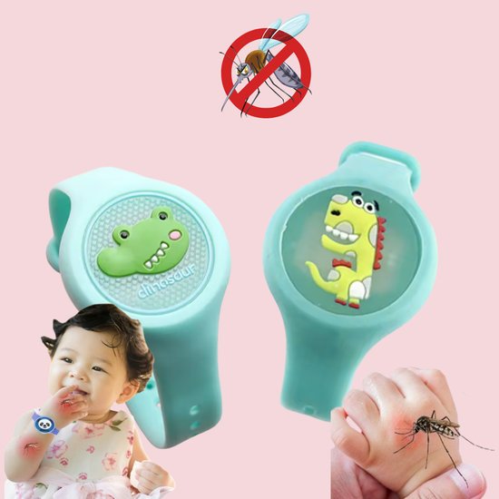 Kolorowa Opaska Przeciw Komarom Dla Dzieci