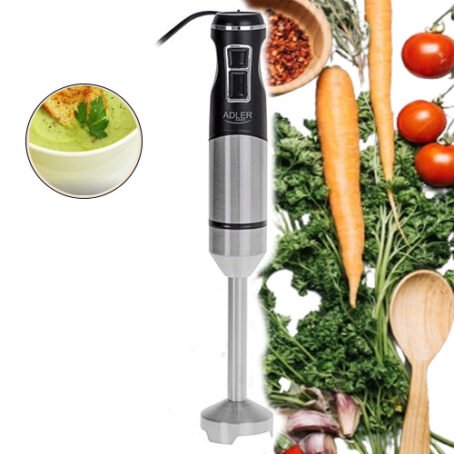 AD 4628 : Adler Hand Blender with Turbo Function and Ice Crushing