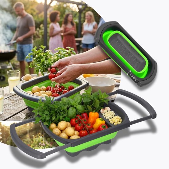 Wielofunkcyjny składany durszlak