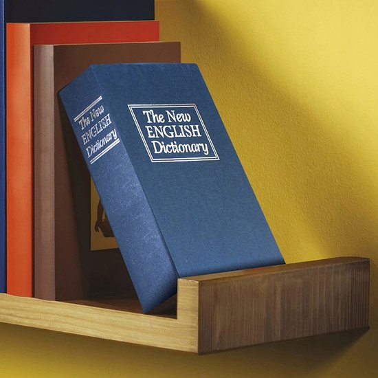 432 : Hidden money box in a book. mysterious book with a lock