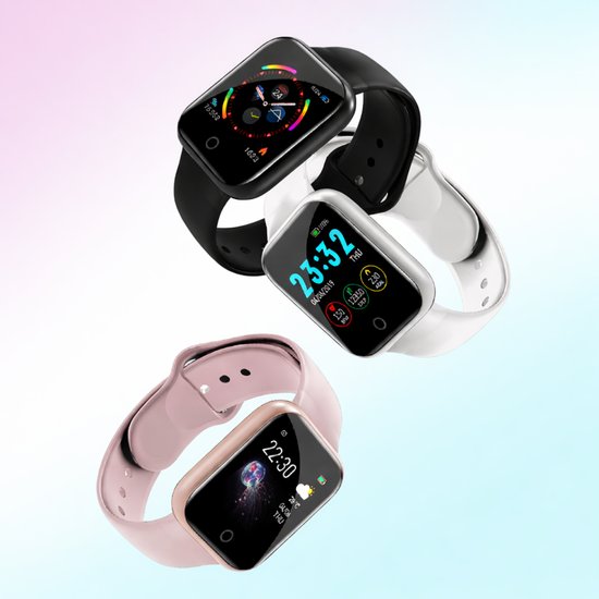 Smartwatch D20S 2021 | Unisex, pulsometr, duży wyświetlacz