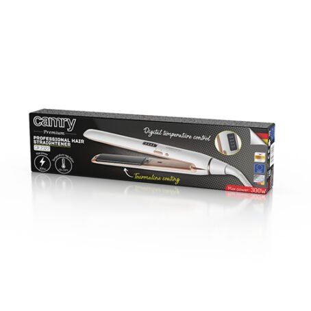 CR 2322 : Camry Professional hair straightener – ceramic – tourmaline