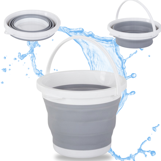 Składane Wiadro Silikonowe