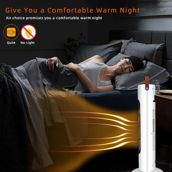 6062 : ADM Fan heater 1500w with led digital display