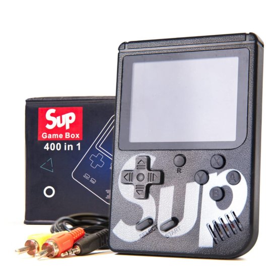 424 : Mini Pocket Game Console - Black