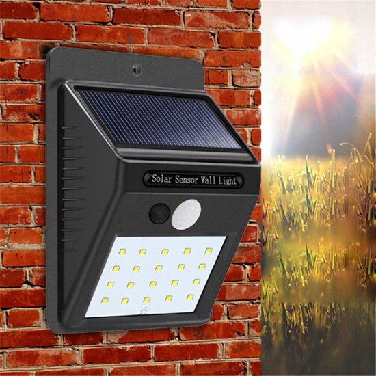 Solar led lamp with sensor of motion 830