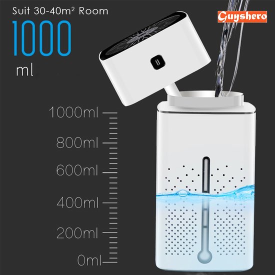 004 : Ultrasonic Big Air Humidifier 1L