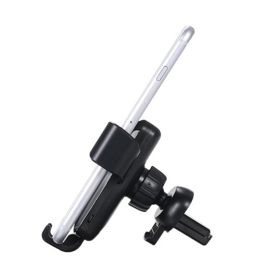 320 : CAR HOLDER WITH BUILT-IN INDUCTIVE CHARGER FAST CHARGE QI