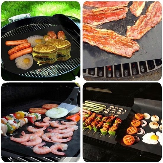 181 : 4x baking mat for grill baking set