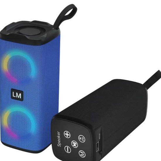 353 : Wirelles BLUETOOTH Speaker Dual L LED