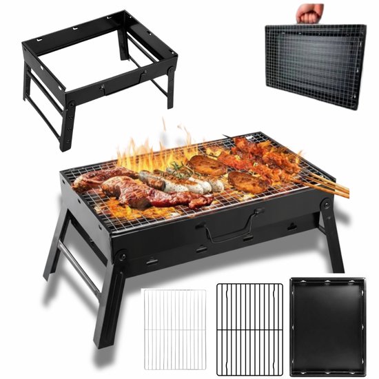 BBQ Grill Turystyczny Węglowy