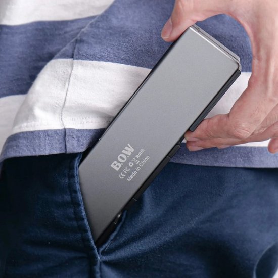 531 : Ultra-thin foldable wireless keyboard | QWERTY