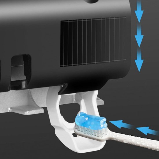 032 : Toothbrush Sterilizer with Toothpaste Dispenser