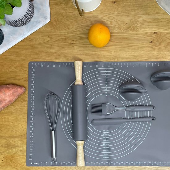 094 : Set silicone baking mat 7.el