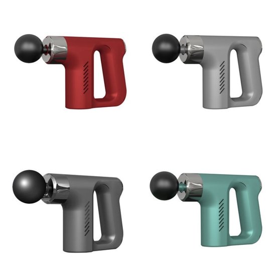130 : Handheld Massage Gun | 4 attachments