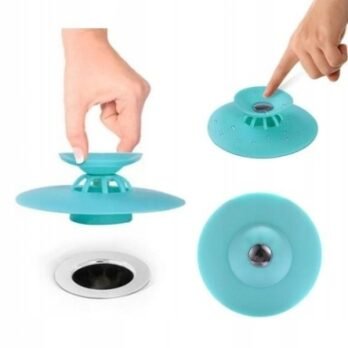 158 : 2-in-1 Silicone Sink S topper with Strainer