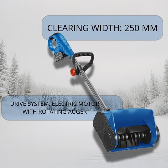 7048 : Cordless electric snow shovel