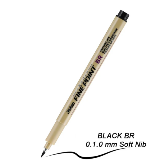 501 : Fineliner markers for sketching | 9-Piece Set