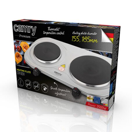 CR 6511 : Camry Cooker two-burner