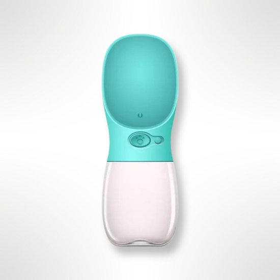 Przenośna Butelka Poidło dla Psa 350ml – Niebieska