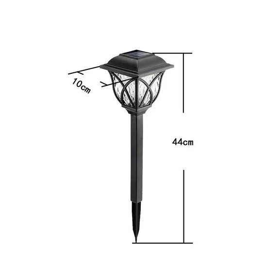 297 : SOLAR GARDEN LAMP 44CM
