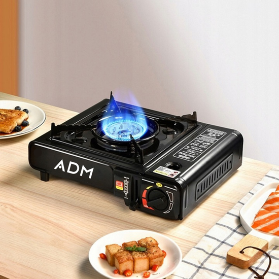 457 : ADM Portable Gas Stove in Black Color