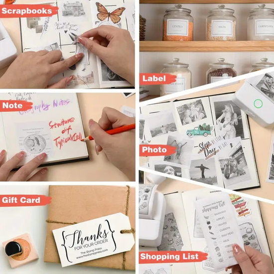 2090 : Wireless mini printer | Bluetooth & USB-C Compatible