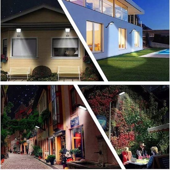 507 : Solar street lamp with motion sensor & remote control | 1,800 mAh