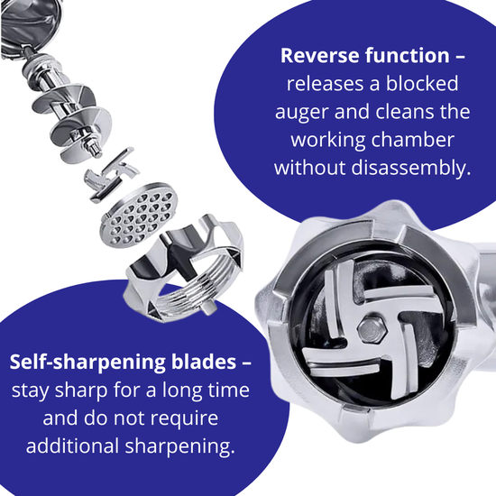 513 : ADM Electric Meat Grinder & Vegetable Shredder