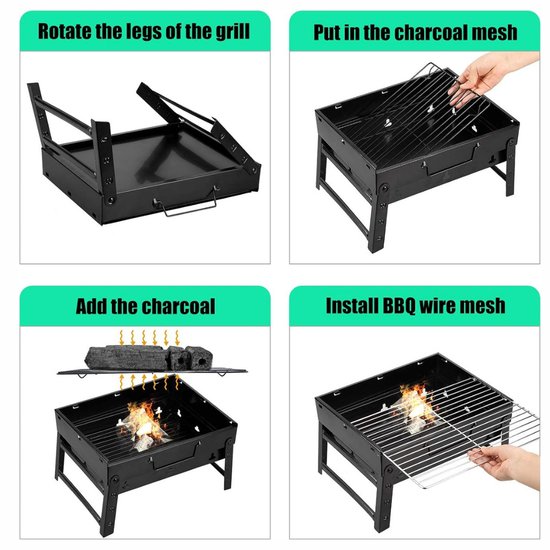 2226 : Travel BBQ Charcoal Grill