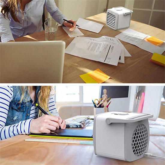 428 : Portable mini fan air conditioner