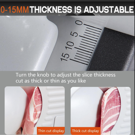 Krajalnica elektryczna ADM – precyzyjne i regulowane krojenie do użytku domowego i profesjonalnego