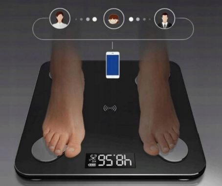 110 : Smart bluetooth bathroom scale