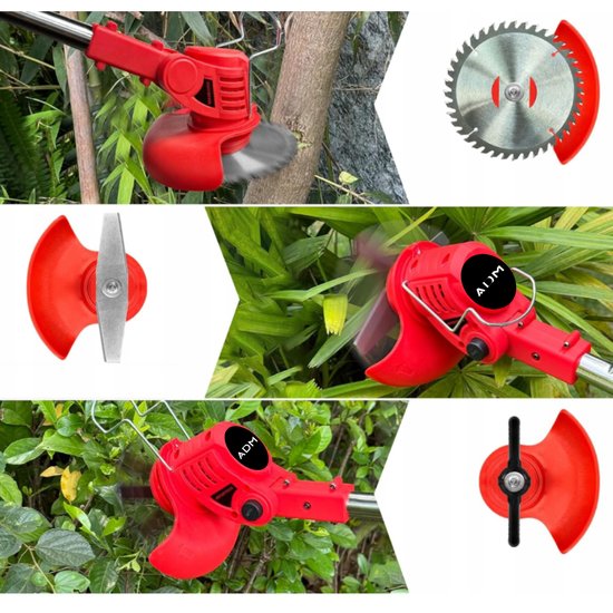 Bezprzewodowa, składana podkaszarka ADM + 2 akumulatory