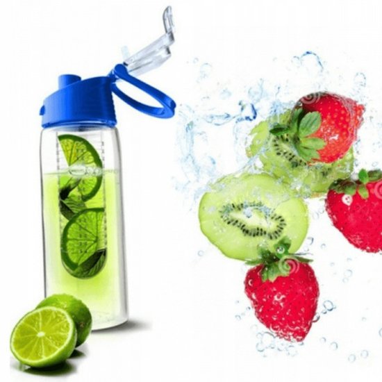 173 : Infuser water bottle with fruit container