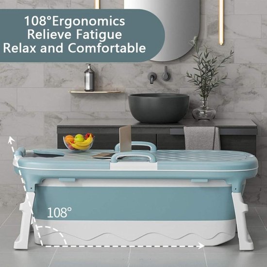 530 : ADM foldable bath tub with massage roller