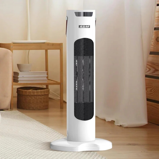 6062 : ADM Fan heater 1500w with led digital display