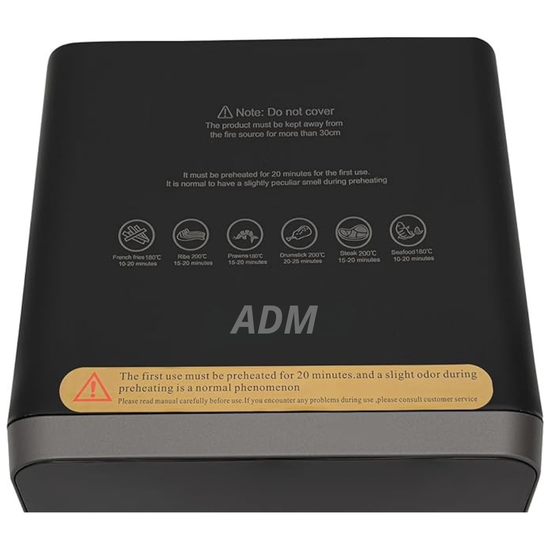 2121 : ADM Electric oven with touch screen 1350W