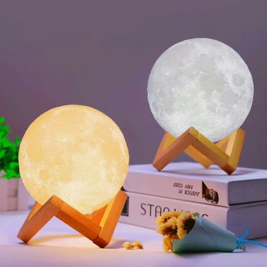 386 : Air humidifier and led moon lamp 2in1