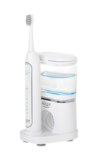 AD 2180w : Adler Sonic toothbrush with irrigator 2-in-1