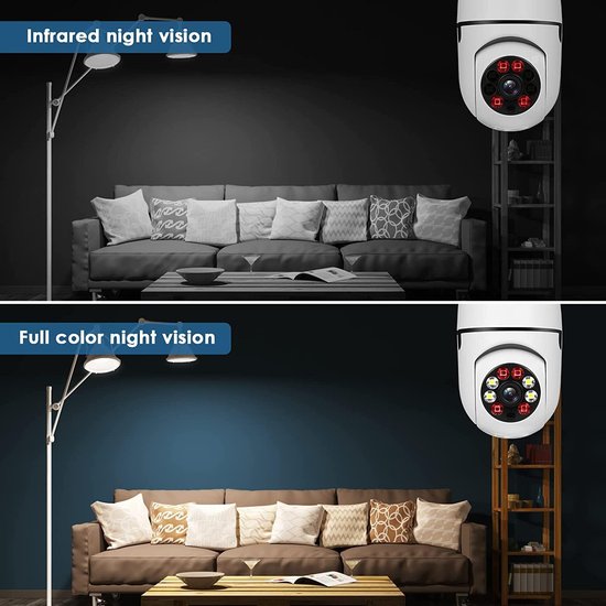 364 : Wireless screw camera for bulbs