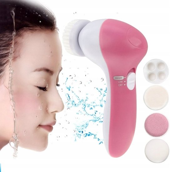 089 : 5-in-1 Electric facial brush | 5 Heads included