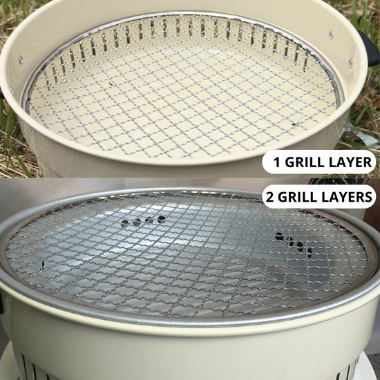 510 : Portable touring camping grill