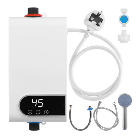 2228 : Instant Tankless Electric Water Heater – 3500W | Digital Display