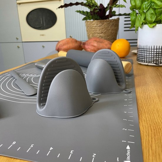 094 : Set silicone baking mat 7.el